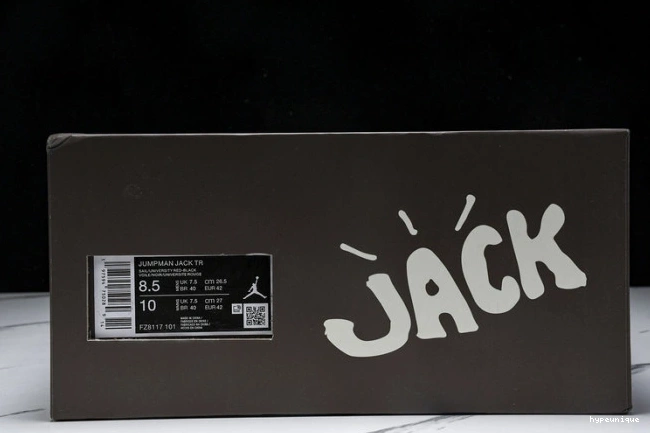 HYPE TR Travis University Red Scott Jordan Jumpman FZ8117-101 Jack x 0818